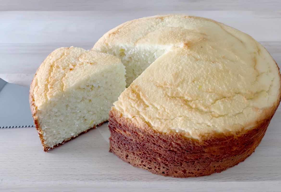 Низкоуглеводный творожный кекс на кокосовой муке