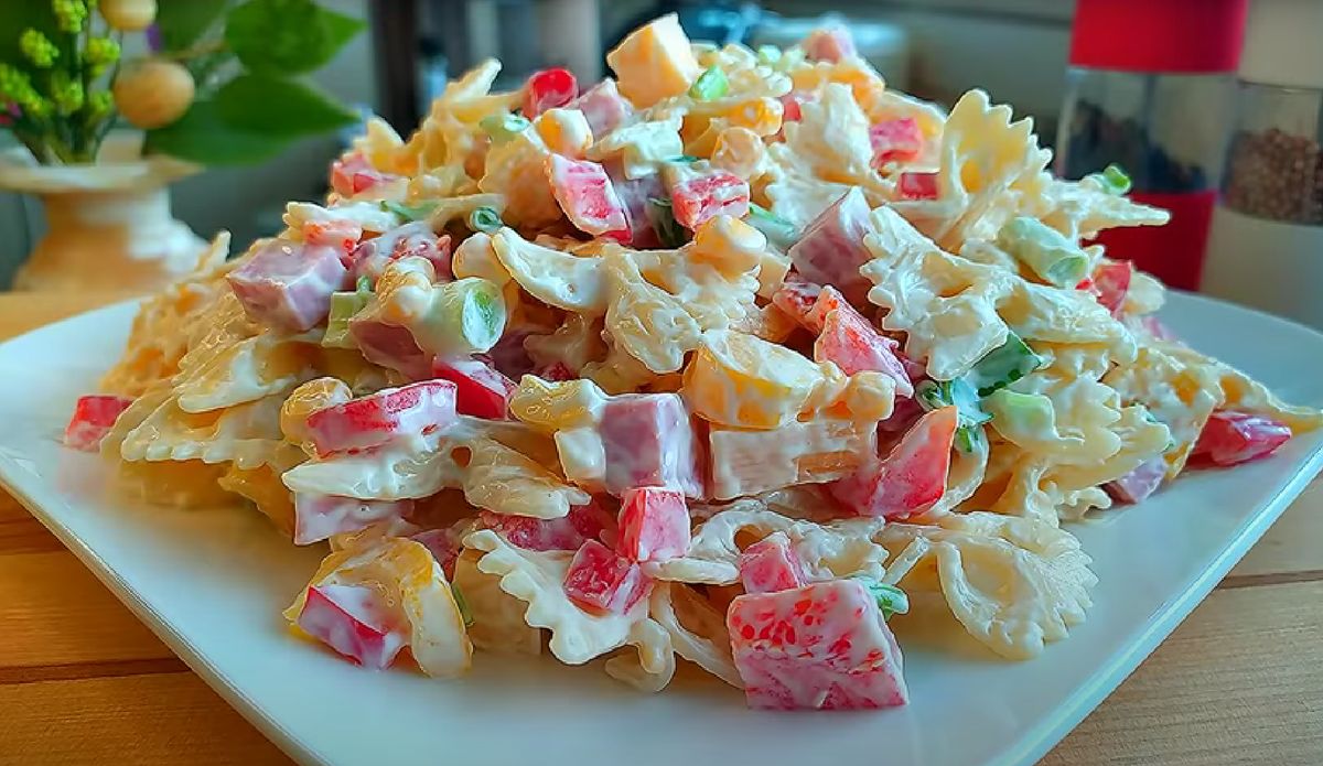 Приготовление паста-салата за считанные минуты