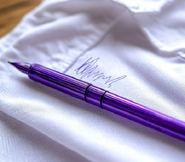 Как легко спасти любимую одежду от пятен от шариковой ручки: советы, которые стоит знать