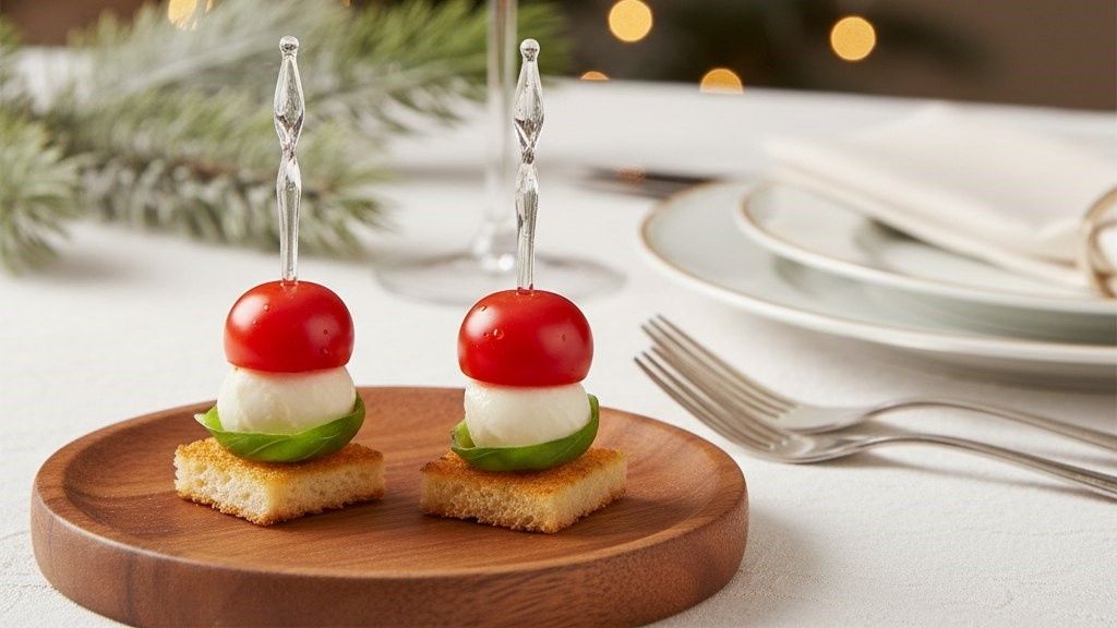 Идеальные канапе к игристому вину: секреты изысканного стола