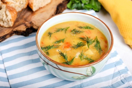 Постный картофельный суп: удобное решение для занятых дней