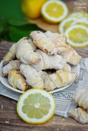 Слоёные рогалики с лимонной меренгой: идеальный десерт для уютного вечера