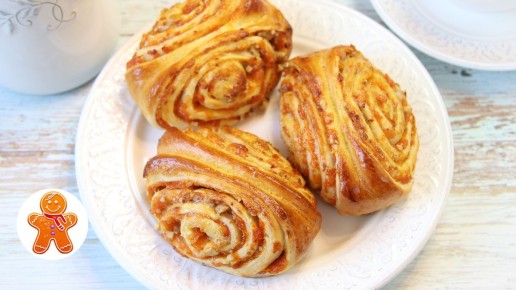 Как создать идеальные булочки с курагой и грецкими орехами