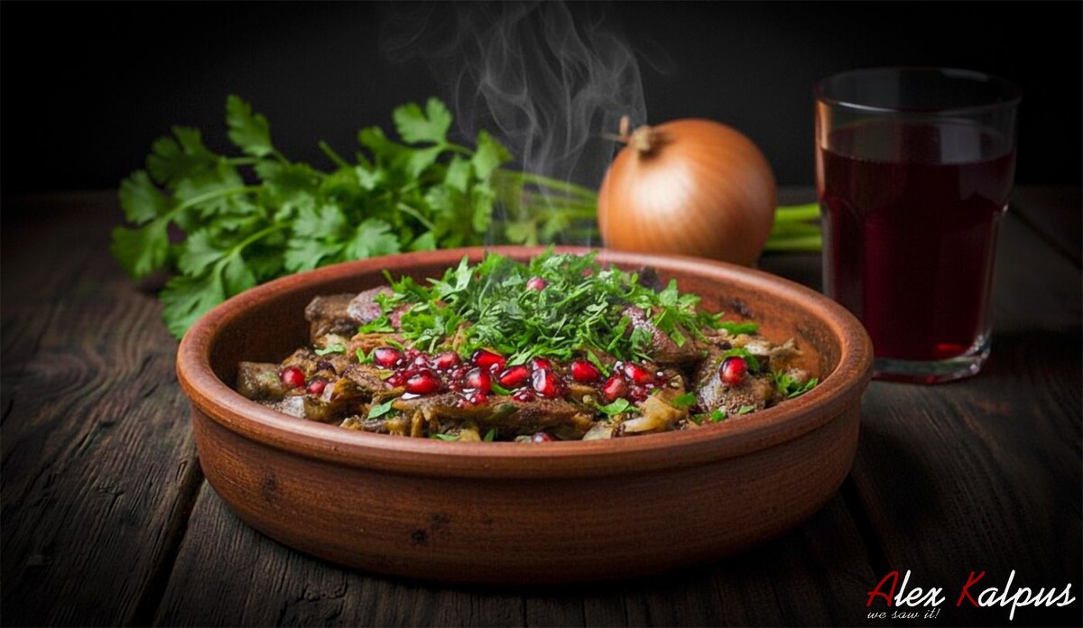 Куриная печень по-мегрельски: Вкус, который зажигает