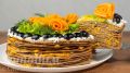 Эффектный закусочный торт из печени: просто, вкусно и красиво