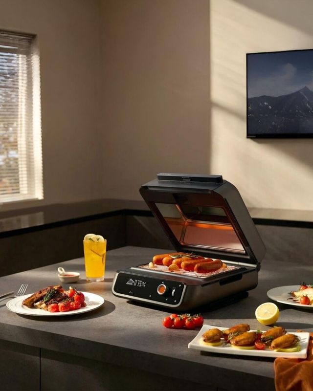 Гриль нового поколения: как свет меняет подход к приготовлению пищи