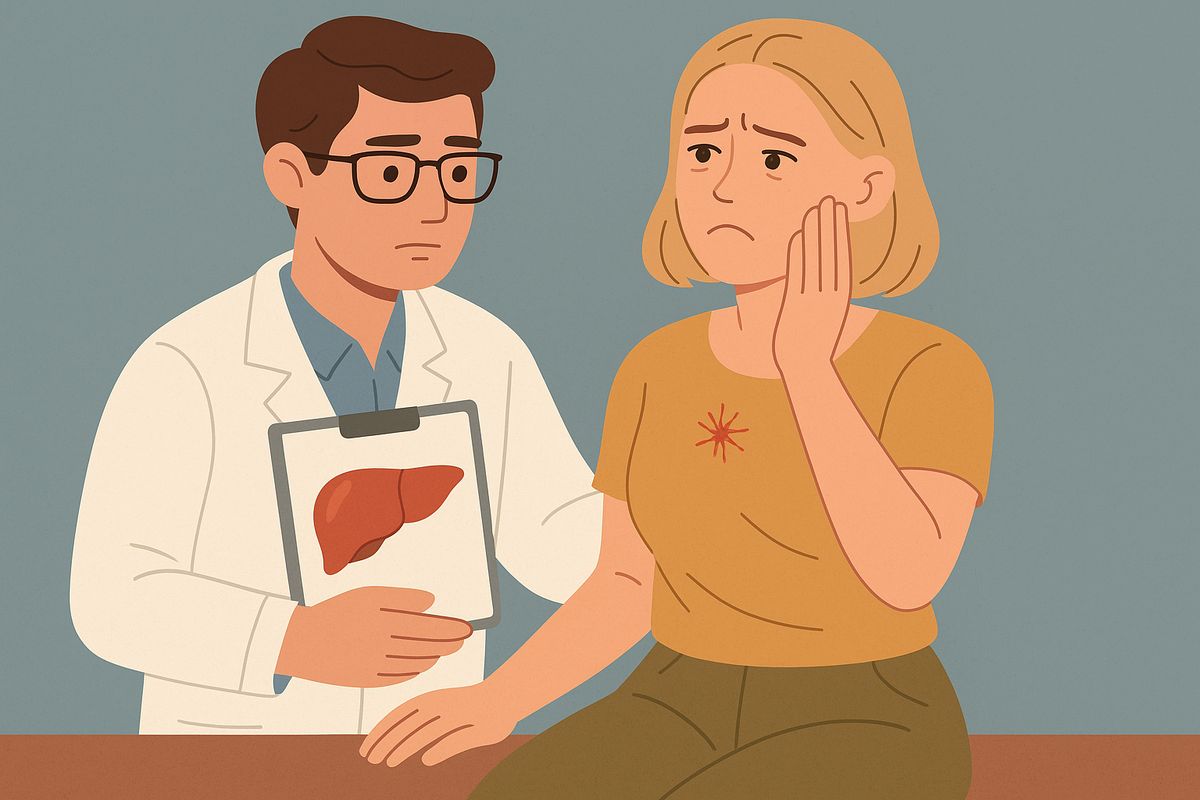 Как распознать проблемы с печенью по внешним признакам