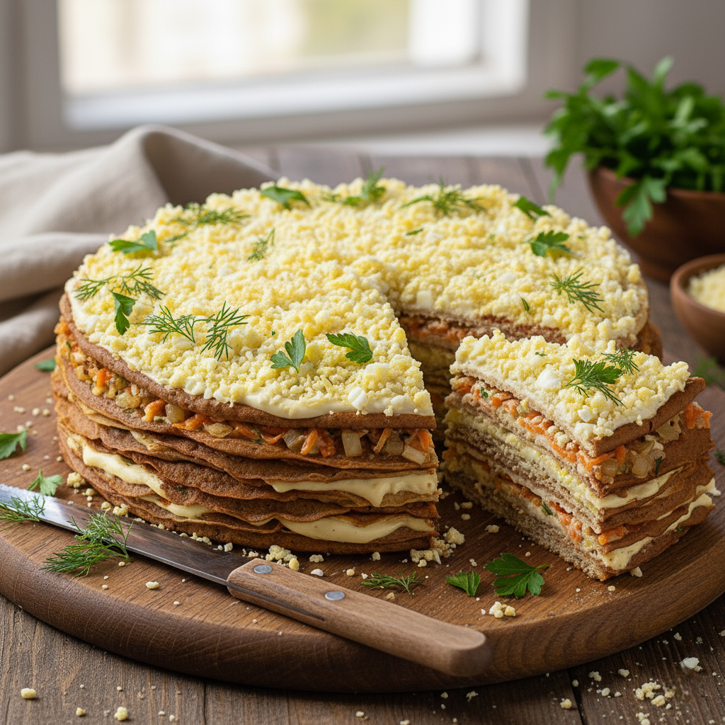 Печеночный торт: невероятное угощение для любого стола