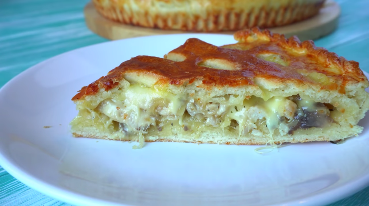 Пирог с курицей и грибами: идеальное лакомство для любого повода