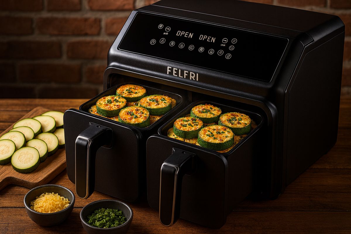 Кабачки в аэрогриле: быстро, вкусно и с изюминкой