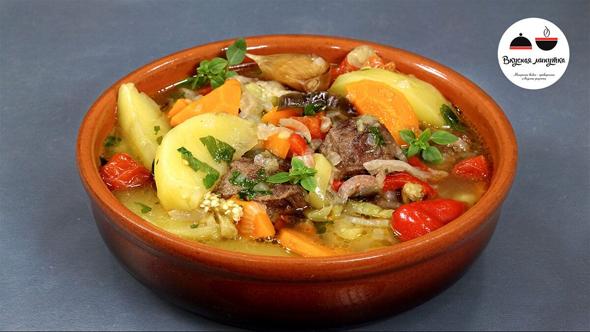 Мгновенный ужин: вкусное мясо с овощами за 10 минут