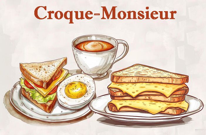 Крок-месье (croque-monsieur)
