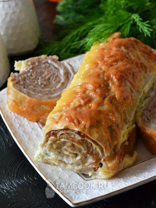 Запечённый лаваш: просто и сочно