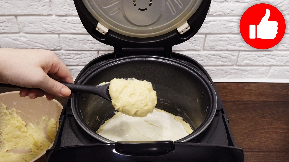 Нежный кекс с творожной начинкой для идеального чаепития