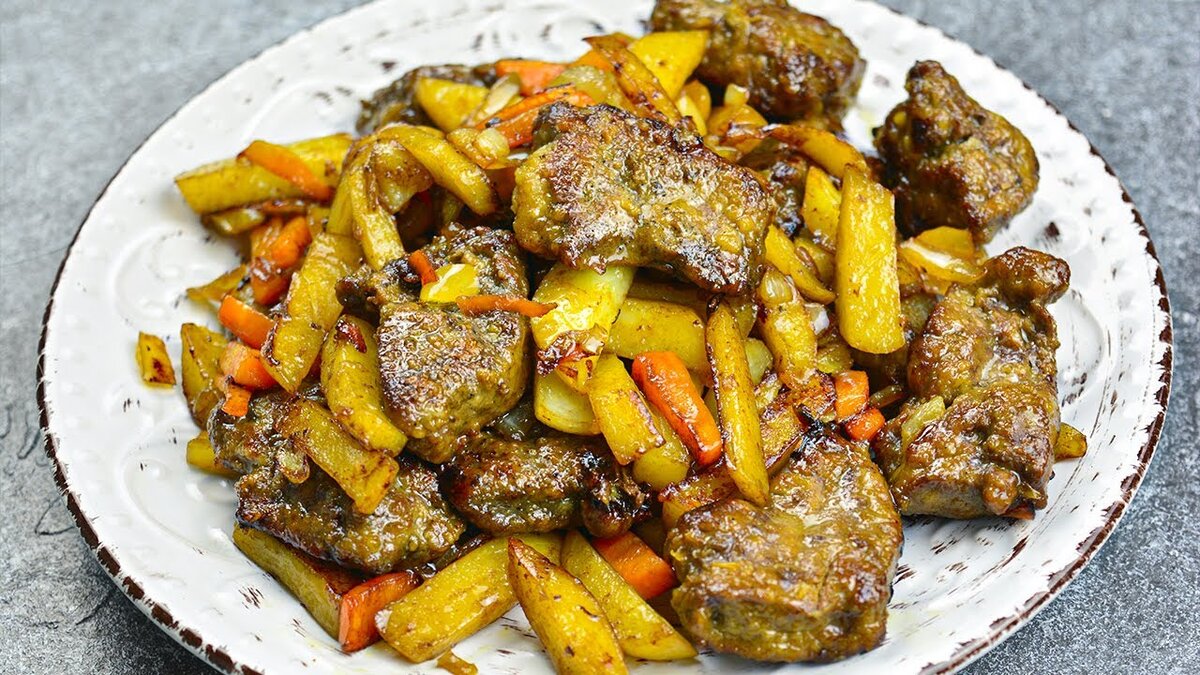 Нежная печень с картошкой: секреты идеального приготовления