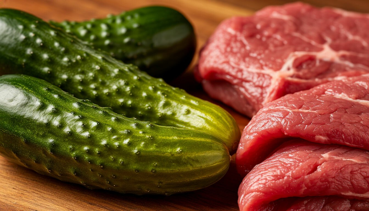 Как осмос влияет на текстуру огурцов и мяса