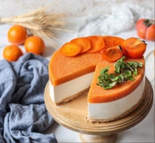 Чизкейк с хурмой