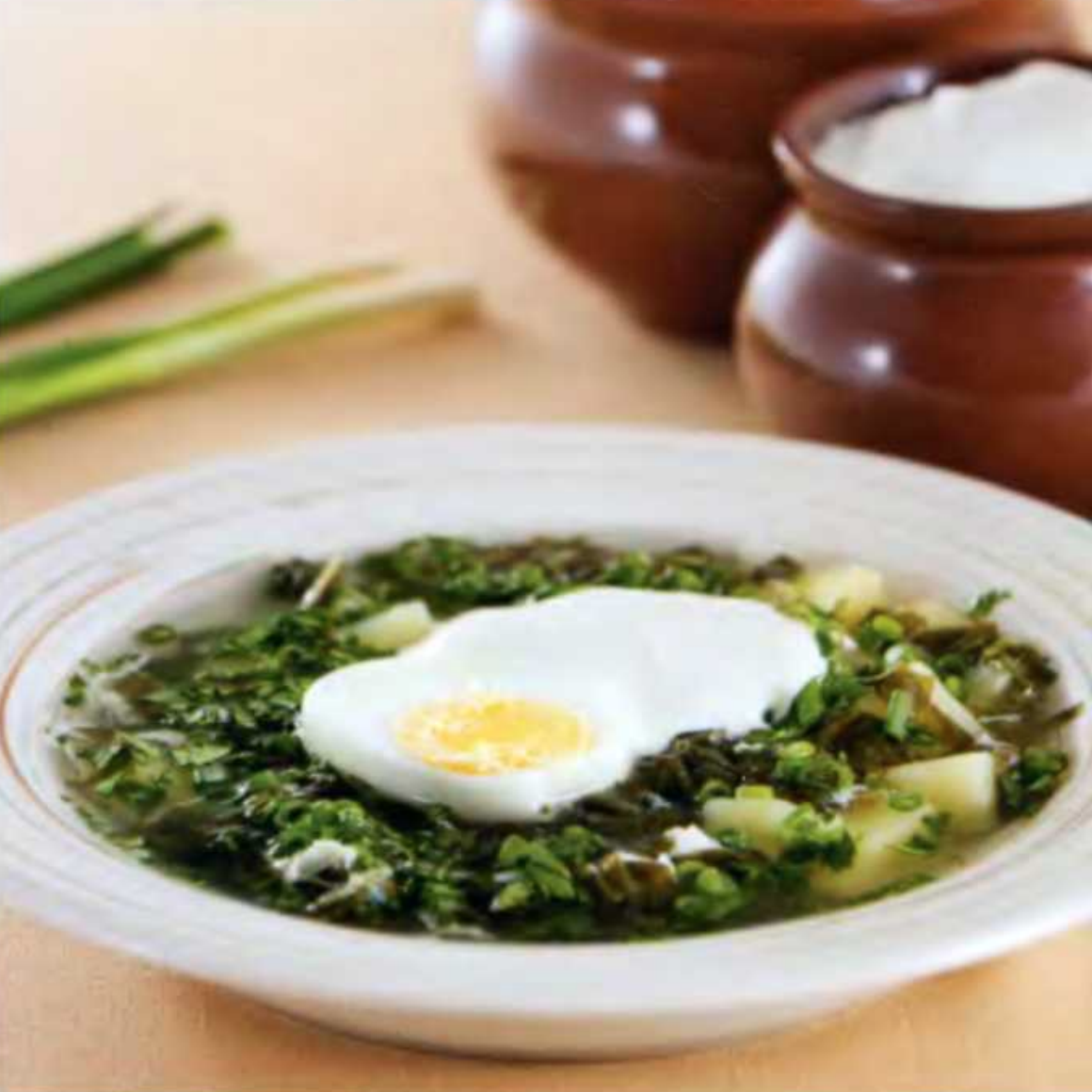 Обостряем вкус: освежающий холодный суп из щавеля