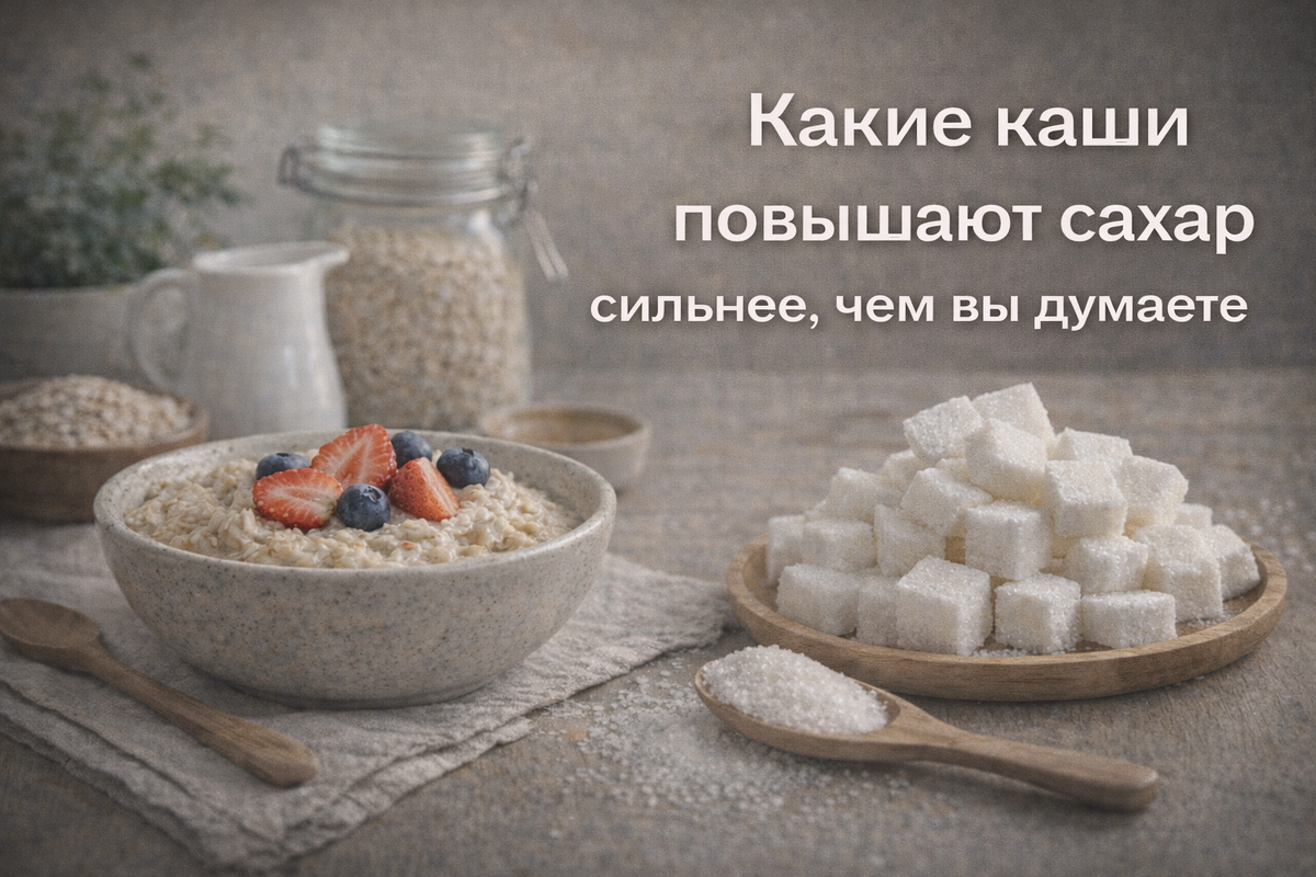 Не все каши одинаково полезны: какие могут повысить сахар крови