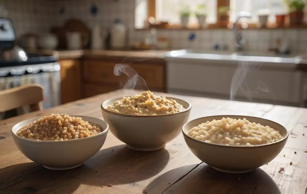 Какая каша самая полезная: гречка, овсянка или перловка?