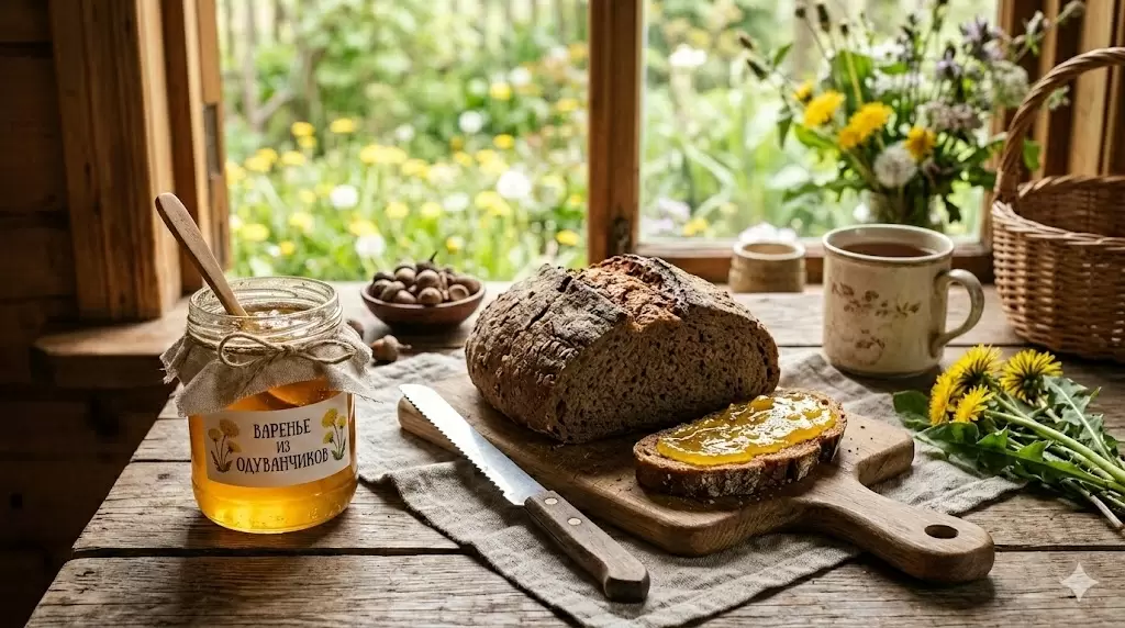Варенье из одуванчиков и хлеб из желудей: кулинарные находки предков возвращаются