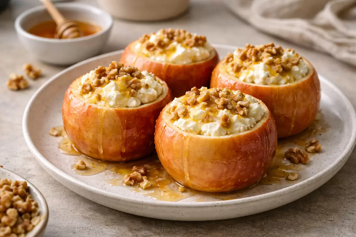 Простой десерт из яблок в аэрогриле, который удивит вас