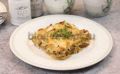 Запеканка из белокочанной капусты с курицей и грибами