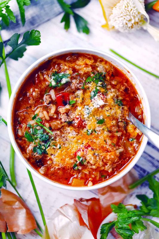 Суп с фаршированным перцем: готовим вкусное и сытное блюдо в одной кастрюле