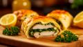 Неотразимые куриные рулетики с сыром и зелёным луком для вашего стола